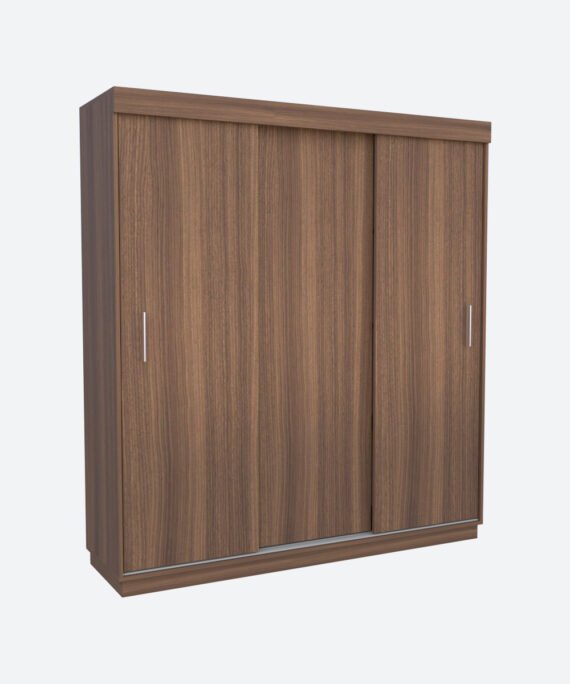 Armoire à portes coulissantes, trois côtés