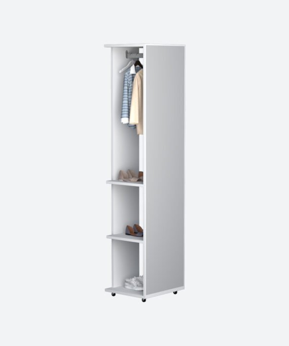 Miroir séjour avec rangement