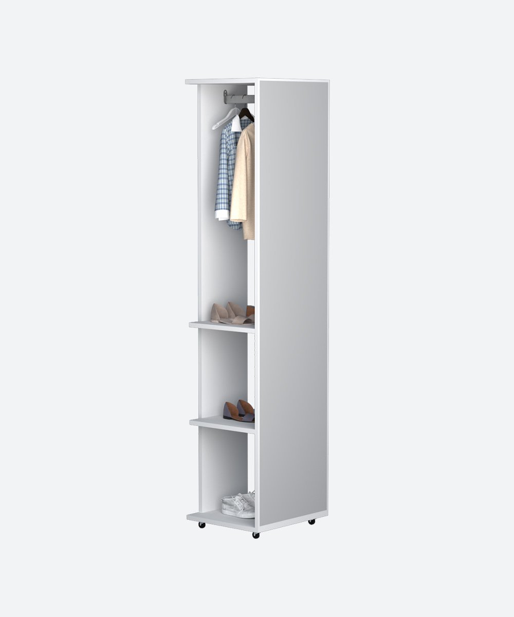 Miroir séjour avec rangement