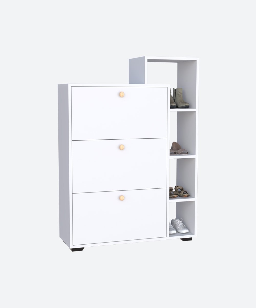 Placard chaussures, étagères latérales – Image 5