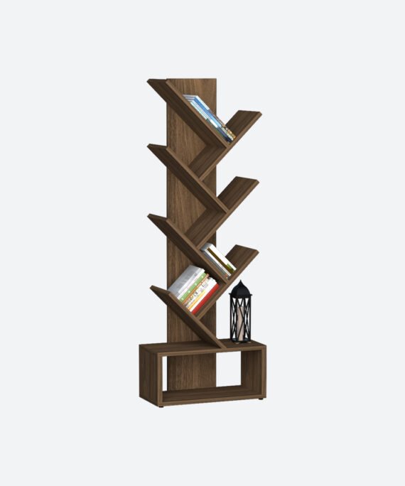 Bibliothèque design arbre